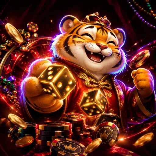 Fortune Tiger com o Fortune Feature ativado e envelopes vermelhos travados na grade